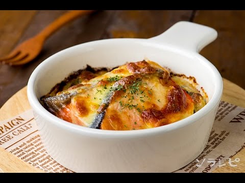 数秒でわかる「鮭と小松菜のチーズ焼き」の作り方