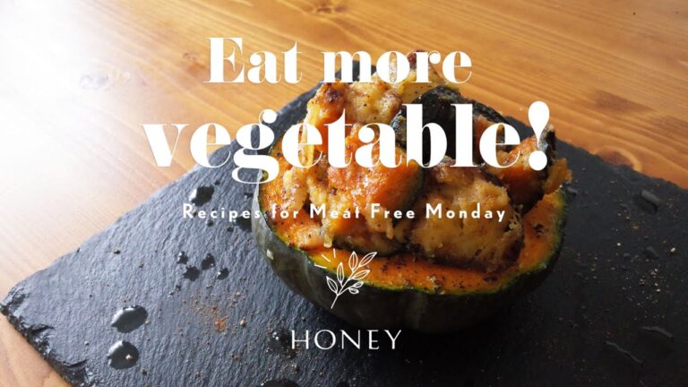【Eat more vegetable! -Meat Free Monday-】Vol.16 カボチャと豆乳のグラタン