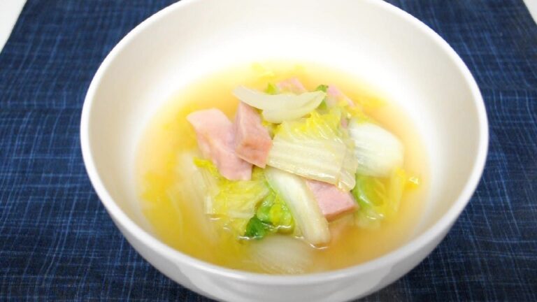 簡単！白菜のスープ