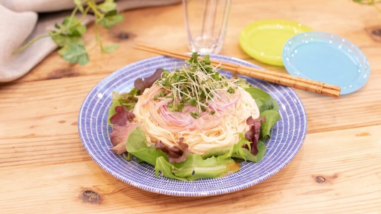 ごまが香るサラダ素麺 修正
