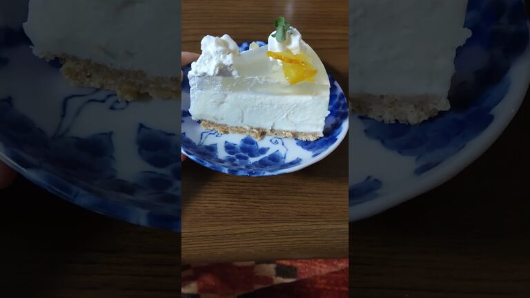 Yuzu Rare Cheese Cake 柚子レアチーズケース