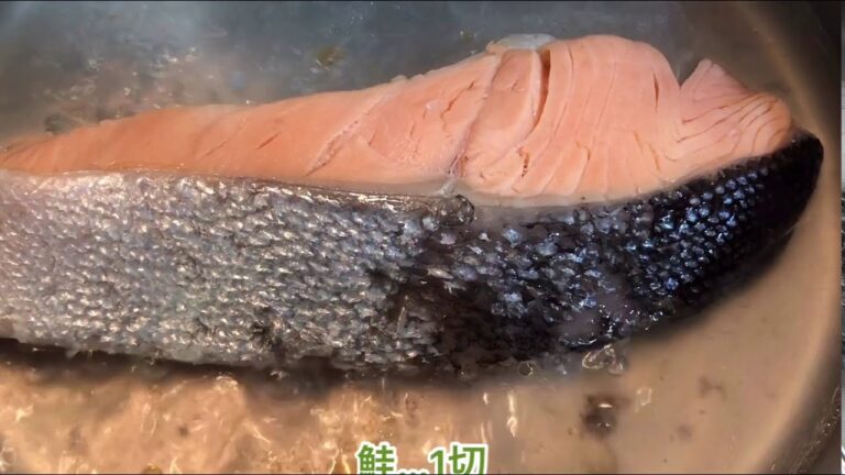 1品.com  鮭と小松菜の混ぜご飯♪