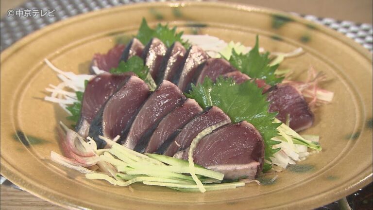 食卓のひみつ「本格カツオのたたき」 キャッチ! 2018/5/16放送