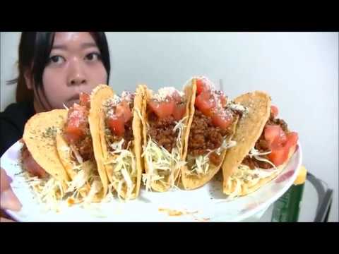 【夏っぽい】スパイシーメキシカンタコス【パリパリ野菜たっぷり】