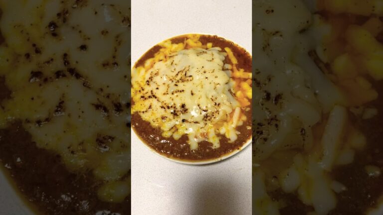 月収180円男の貧乏飯【餅チーズドリア】#料理 #餅レシピ #カレー  #ドリア #チーズ