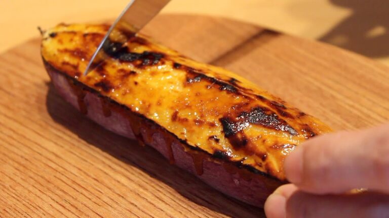 皮ごと食べれる！！スイートポテトブリュレの作り方