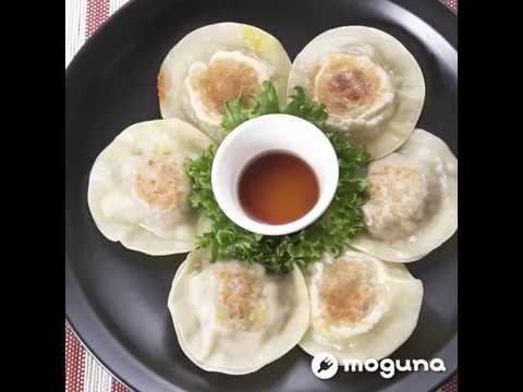 レンコンがアクセントの円盤餃子 れんこんとカレーの円盤餃子 ｜ moguna[モグナ]
