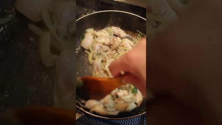 【チキングラタン】今日の献立 市販のホワイトソース使います