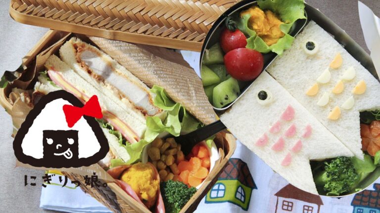 【子供弁当】こいのぼりサンド＆カツサンド弁当obento#126