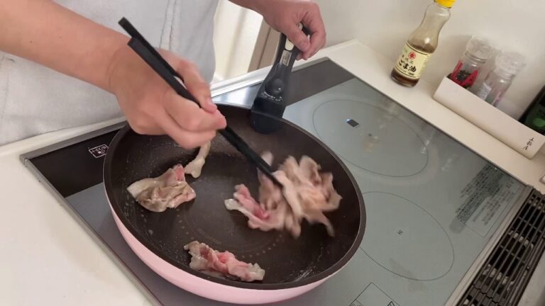 たんたんと作る〜豚肉とキャベツの炒め物〜