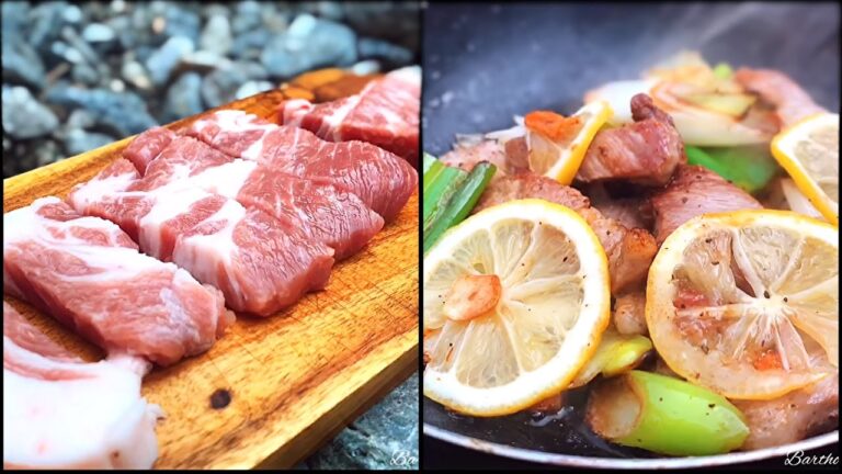 レモンと肉を合わせるとウマい料理になるか試してみた/I tried to see if the lemon and meat fit