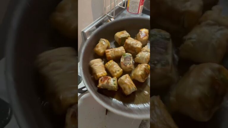 厚揚げの豚バラ巻き #料理動画 #厚揚げ #豚バラ