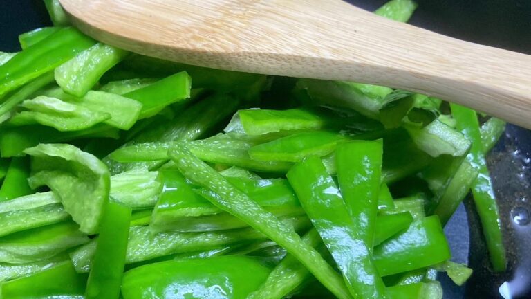 ピーマンきんぴらの作り方(レシピ説明欄)