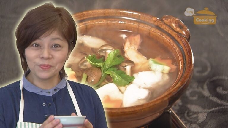 おうちで簡単プロの味！クッキング　「乾燥椎茸の土瓶蒸し風（秋の食材）」