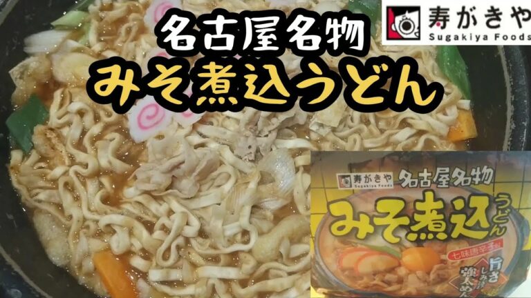 【名古屋名物】味噌煮込みうどん❗寿がきや