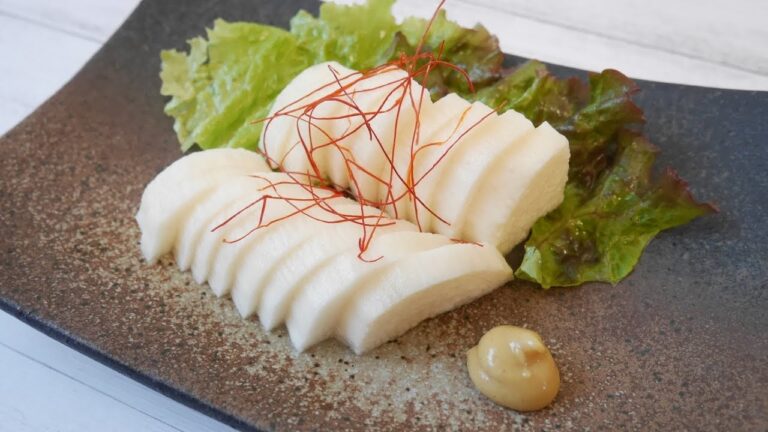 簡単つまみ！【長芋の香り味噌漬け】☆手間をかけずに時間をかけて美味いつまみを作りましょう（笑）