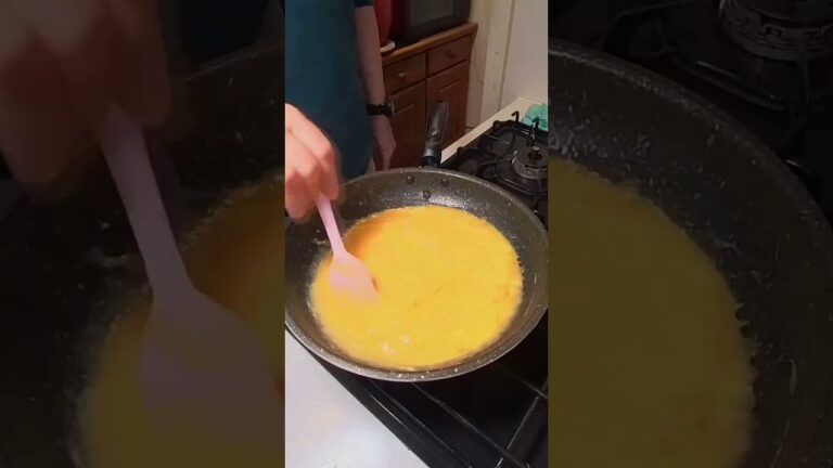 スクランブルエッグサンド作った