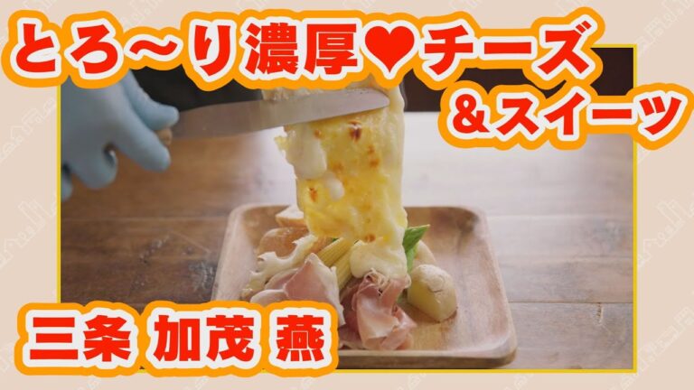 チーズがいっぱい！三条・加茂・燕 ラクレットや和スイーツ（ちょりナビ）【NCT】