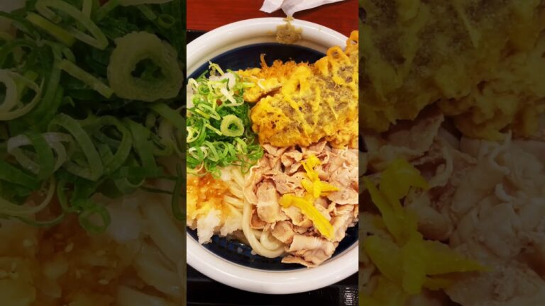 丸亀製麺　鬼おろし豚しゃぶぶっかけうどん