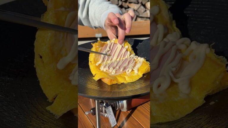 【SNSで話題沸騰！】韓国屋台が発祥ワンパントースト🍞