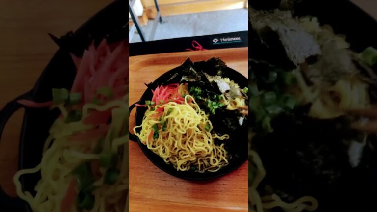 締めに具なし冷やしラーメン🍜