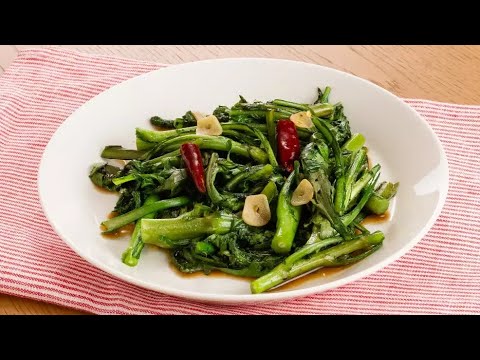 春菊の中華炒め