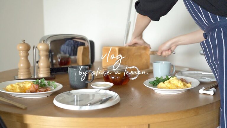 連休中の朝昼晩ご飯/3日間の食事/what i eat in a day Japan VLOG