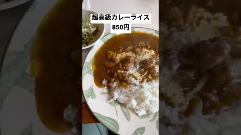 超高級カレーライス850円
