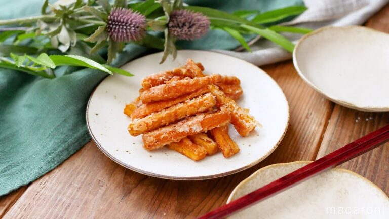【にんじん唐揚げ】ついつい手が伸びる！皮付きで栄養丸ごと♪｜macaroni（マカロニ）