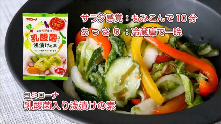 コミローナ乳酸菌入り浅漬けの素
