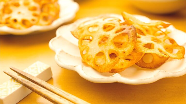 【簡単10分】パリッパリ食感がクセになる『れんこんチップス』