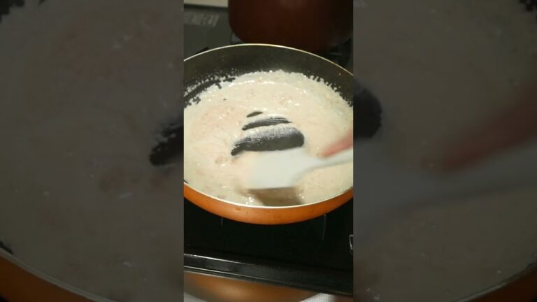 「いくらとたらこのクリームパスタ」を愛しの彼女に作ってみた🥰 #shorts