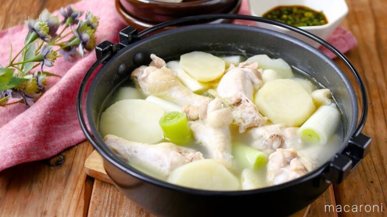 【タッカンマリ】鶏の旨みたっぷりな韓国風水炊き！手羽元で手軽に♪｜macaroni（マカロニ）