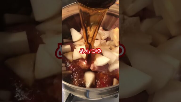 手羽元と大根の煮込み🐔🍲#料理男子 #cooking #レシピ