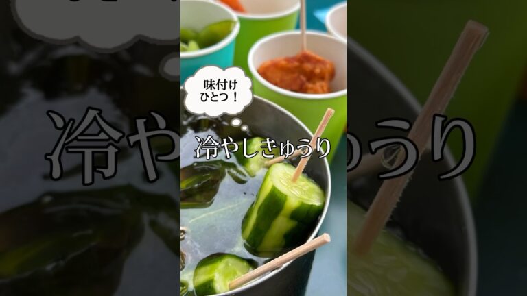 調味料ひとつで！冷やしきゅうり🥒詳細はコメント欄へ✨#熱中症予防#きゅうりレシピ#簡単おつまみレシピ