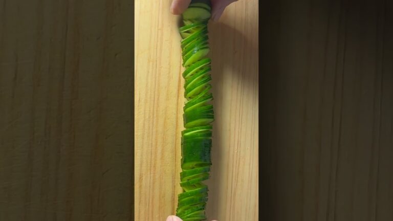 蛇腹ニキ 料理asmr #shorts #蛇腹きゅうり #cucumber