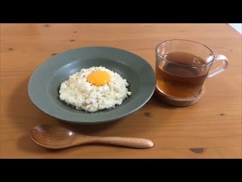 レンジで簡単チーズリゾット※音ズレ有り