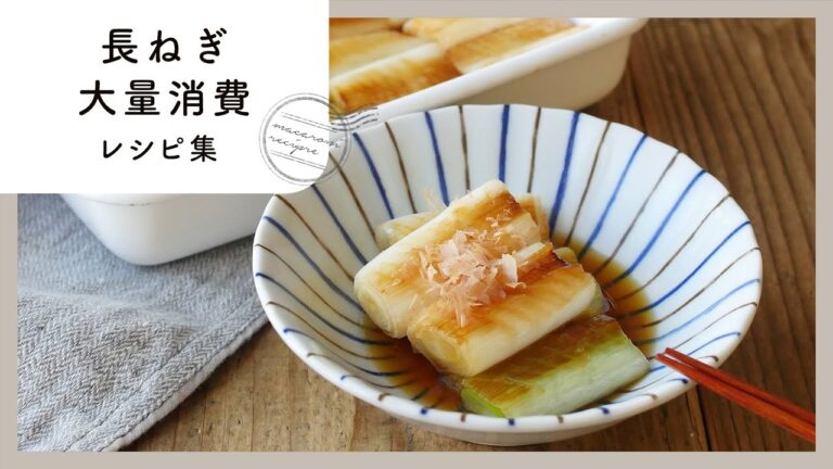 【長ねぎレシピ集】あまりがちな長ねぎを使い切り♪大量消費レシピが満載！