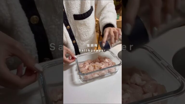 【最強トレ飯！】揚げない高タンパク春巻き #筋トレ飯#鶏胸肉#ダイエット