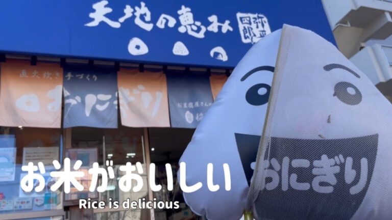 産地直送 天地の恵み 弥平四郎 おにぎり【ぶらり旅】#旅 #グルメ #飯テロ 新百合ヶ丘Rice balls with delicious rice