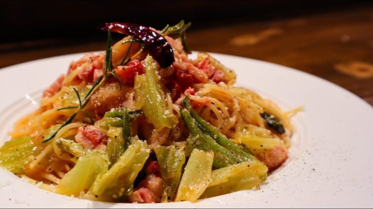 料理人が晩ご飯に作る　レタスとトマトのスパゲティ　真夜中レストラン〜MENU 24〜