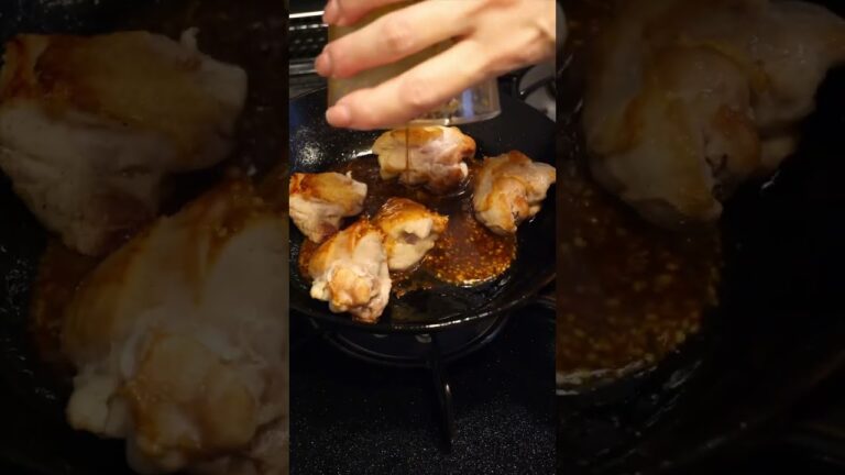 【夫に作るお弁当】 絶品！ハニーマスタードチキン  #Shorts #お弁当 #鶏もも肉