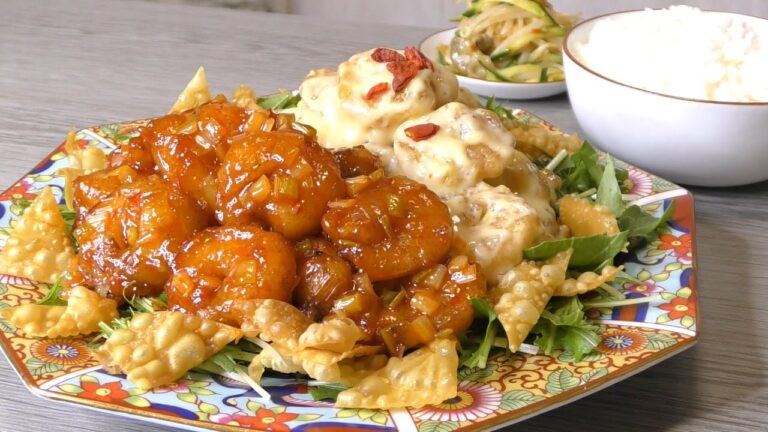 【お料理】海老チリと海老マヨを作ります