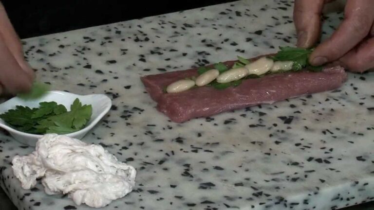 アリコタルベとピレネー産、仔羊のロース肉のロティみそ風味