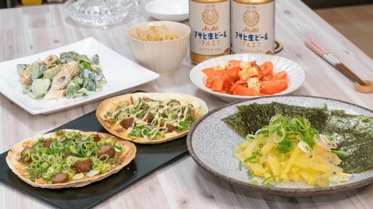 【手抜き晩酌】コンロ不要！楽したい日に作る速攻おつまみ5品