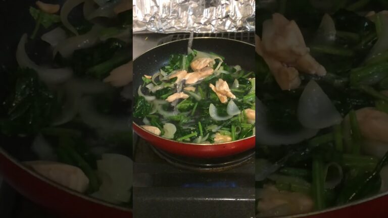 #Shorts 料理初心者必見！！サーモンとほうれん草のクリームパスタの作り方！！！