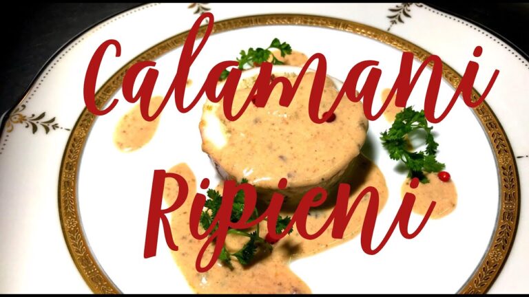 驚愕の旨さ！カラマリ・リピエー二（イカの詰め煮）【保存版】【イタリアン】【料理】／Di Mare Cooking