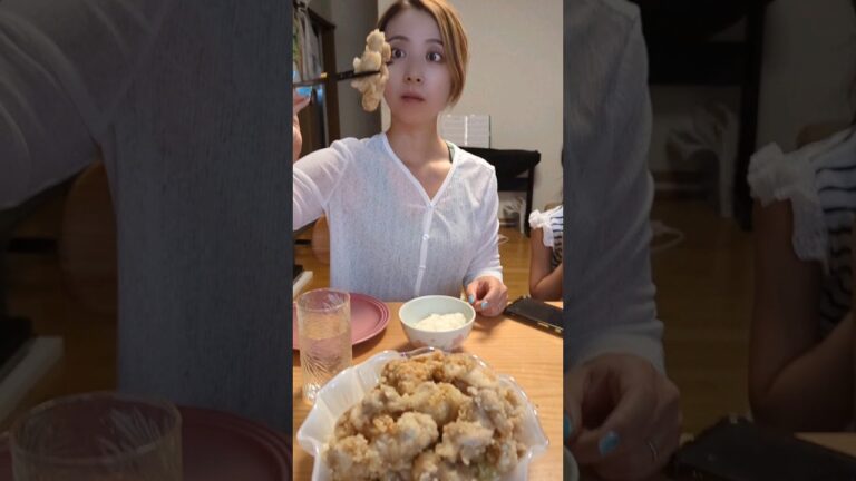 【超簡単】ズボラ嫁の塩唐揚げがお店を越えた！！#shorts 　#主婦 #vlog