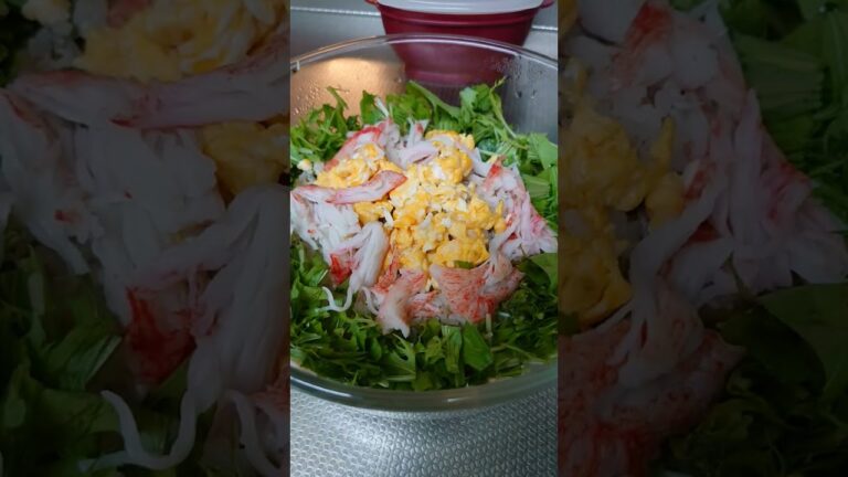 【ちらし寿司】時短チラシ寿司　和風ドレッシングで❤️