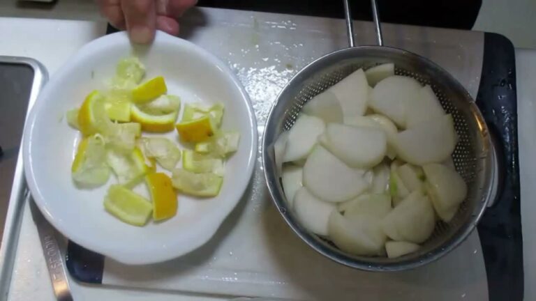 かぶとユズのハチミツマリネ：後半